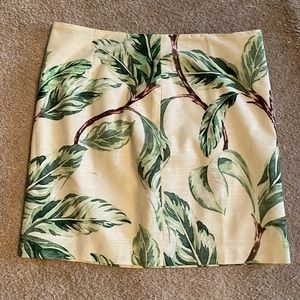 Ann Taylor Tropical Skirt - Size 12